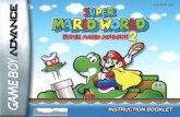 Super Mario World: Super Mario Advance 2 Manual · SUPER MARIO WORLD iVacation in Dinosaur Landl' Mario, Luigi, and Princess Peach hove traveled to Yoshi's Island in Dinosaur Lond