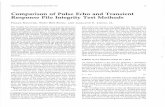 Comparison of Pulse Echo and Transient Response Pile ...onlinepubs.trb.org/Onlinepubs/trr/1991/1331/1331-004.pdf · Comparison of Pulse Echo and Transient Response Pile Integrity