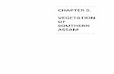CHAPTER 5. VEGETATION OF SOUTHERN ASSAMshodhganga.inflibnet.ac.in/bitstream/10603/93113/15/15_chapter 5.pdf · CHAPTER 5. Vegetation of Southern Assam The region comprises 12 Reserve