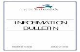 INFORMATION BULLETIN - City of Armadale · Information Bulletin T3 Information Items from the Technical Services Directorate T ECHNICAL S ERVICES D IRECTORATE Works Programme –