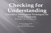 Checking for Understanding · Key Ideas Details ... Narrative Writing—retelling a story. Informative writing—informing the reader Persuasive Writing—persuading the reader .