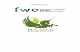 FWO and PEGASUS logo - General Conclusion of the FWO Survey among PEGASUS fellows (63 respondents out