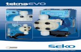 Tekna EVO:[UK] Tekna EVO - gesintsrl.it · Alarm teknaEVO TPG Digital dosing pump with constant flow rate manually adjustable, proportional flow rate according to an external analog