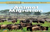 On the Move: Animal Migration - Benchmark Education Companywritingresources.benchmarkeducation.com/pdfs/on_the_move_animal... · Animal Migration On the Move: ... lion or crocodile,