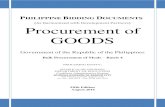 (As Harmonized with Development Partners) Procurement of …depedpines.com/wp-content/uploads/2018/08/PBD-2.pdf · (6) Pandibisyong Paligsahan para sa Buwan ng Wika 2018 (7) Policy