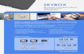 SKYBOX - rongtel.com · SKYBOX SkyBox is a globally revolution product that convert traditional wired analogy system into WiFi IP intercom system. It can be connected to 2 wires