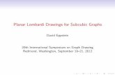 Planar Lombardi Drawings for Subcubic Graphseppstein/pubs/Epp-GD-12-slides.pdf · Planar Lombardi Drawings for Subcubic Graphs David Eppstein 20th International Symposium on Graph