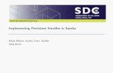 Implementing Persistent Handles in Samba · What is SMB Transparent Failover? OneofthekeyfeaturesinSMB3.0 • enablestransparentSMB3failoverwithContiniouslyAvailable(CA)shares ...
