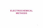 electrochemical methods - nptel.ac.in · advantages over other types of chemical analysis. ... A reversible cell can be made galvanic or electrolytic by changing the polarities. Not