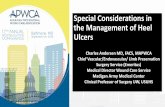 Special Considerations in the Management of Heel Ulcers 2018/Presentations/0848 Andersen.p… · Special Considerations in the Management of Heel Ulcers Charles Andersen MD, FACS,