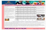 NEWSLETTER · NEWSLETTER March/April 2017 AVANTI COURT PRIMARY SCHOOL Excellence Virtue Devotion A MESSAGE FROM DARPNA TANK-PARENT GOVERNOR It's been a very eventful and busy spring