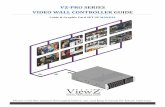 VZ-PRO SERIES VIDEO WALL CONTROLLER GUIDE · Step 1. Launch the S3 ScreenToys utility by right clicking the desktop menu. Step 2. Select the Multi-Display Setup page. Step 3. Select