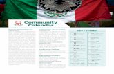 Community Calendar - newsletter.taoinspiredliving.comnewsletter.taoinspiredliving.com/.../2014-09-Community-Calendar-ENG.pdf · Community Calendar Mexico’s indePendence day september