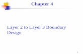 Layer 2 to Layer 3 Boundary Design - nchu.edu.twwccclab.cs.nchu.edu.tw/www/images/Data_Center_Network/chapter 4.pdf · The design is easier to implement than configuring Layer 2 in