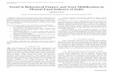 Trend in Behavioral Finance and Asset Mobilization in ... · Trend in Behavioral Finance and Asset Mobilization in Mutual Fund Industry of India Abhishek Kumar Student (cohort 6),