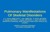 Pulmonary Manifestations Of Skeletal Disorderseposterkiosk.com/wcti17/ePosters/EEE-02-20-Saeed.pdf · 1) Identification of the various pulmonary manifestations of skeletal disorders.