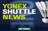 In 1965 the YONEX shuttlecock was selected by the 9th Uber ... · shuttlecock for the International Badminton Federation, YONEX shuttlecocks were also used for the first time in 1965
