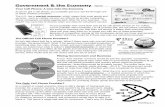 Government & the Economy Name - Mrs. Nelson Economicsnelsonecon.weebly.com/uploads/1/3/2/2/13223732/govt___economy_2... · Government & the Economy . Name: Reading p.1 . Your Cell