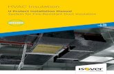 HVAC Insulation - Technische Isolatie · HVAC Insulation U Protect Installation Manual System for Fire-Resistant Duct Insulation