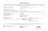 CERTIFICATE - RSPO · Full address certified company 2411, Lorong Perusahaan Satu, Prai Industrial Complex, 13600 Prai Penang MALAYSIA RSPO Number (if applicable) Other sites certified