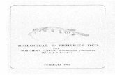 BIOLOGICAL 8Y' FISHERIES DATA · BIOLOGICAL 8Y' FISHERIES DATA ON NORTHERN PUFFER, Sphoeroides maculatus (Bloch & Schneider) FEBRlJARY 1981. Biological and Fisheries Data on northern