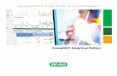 KnowItAll Analytical Edition - Bio-Rad · KnowItAll®Analytical Edition Software Solutions for IR, NMR, NIR, MS, UV-Vis, & Chromatography . Whether you use one or more techniques,