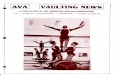 A PUBLICATION OF THE AMERICAN VAULTING ASSOCIATION · i. ava vaulting news a publication of the american vaulting association ava • p.o. box 1307 • san juan bautista • california
