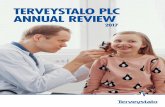 TERVEYSTALO PLC ANNUAL REVIEW · detail, using real-life examples. The year 2017 was remarkable for us at Terveystalo: Terveystalo was listed on the main list of the Helsinki Stock