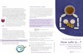 Patient Information Leaflets Alcohol · Alcohol You do not have to miss out on drinking alcohol whilst you are breastfeeding even though it passes quite freely into your breastmilk.