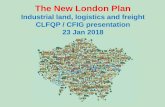 The New London PlanLondon+Plan... · Overview 1. New London Plan Good Growth principles 2. Evidence base –land for industry and logistics 3. New London Plan policies on industry,