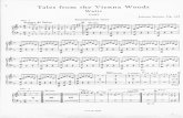 Tales No. 1 Tempo di Valse Viol. from the Vienna Waltz ... · Tales No. 1 Tempo di Valse Viol. from the Vienna Waltz HARP Introduction tacet * Waltz Woods Johann Strauss, Op. 325