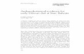 Archaeobotanical evidence for early Dilmun diet at Sax ... · Arabian archaeology and epigraphy /%,V ,'.'lT.;I'-'6 Archaeobotanical evidence for early Dilmun diet at Sax, Bahrain
