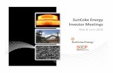 SunCoke Energy Investor Meetingss2.q4cdn.com/280787235/files/doc_presentations/sxc/2018/Clarksons... · ─ Heat recovery is a more environmentally friendly process relative to by-product