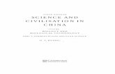 JOSEPH NEEDHAM SCIENCE AND CIVILISATION IN CHINAassets.cambridge.org/97805216/52704/sample/9780521652704ws.pdf · joseph needham science and civilisation in china volume 6 biology