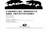 FINANCIAL MARKETS AND INSTITUTIONS Ninth Edition Global ... · Theory of Portfolio Choice 110 Supply and Demand in the Bond Market 110 Demand Curve 111 Supply Curve 112 Market Equilibrium
