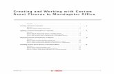 Creating and Working with Custom Asset Classes in ...advisor.morningstar.com/images/oe/AssetClasses.pdf · Creating and Working with Custom Asset Classes in Morningstar Office Version
