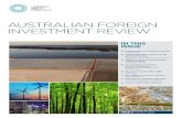 AUSTRALIAN FOREIGN INVESTMENT REVIEW · We trust you will enjoy the second edition of the Australian Foreign Investment Review. ABOUT HERBERT SMITH FREEHILLS Herbert Smith Freehills