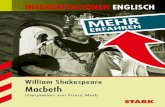 Interpretationen - Englisch - eBook Shakespeare: Macbeth · sie wissen, dass sie Macbeth treffen werden. Für den Fortgang des Stückes und die Entwicklung von Macbeth ist dies von