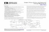 Single-Phase Active and Apparent Energy Metering IC Data ... · Single-Phase Active and Apparent Energy Metering IC ... offset correction, phase calibration, and power calibration