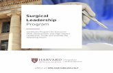 Surgical LeadershipMedical+School+-+Surgical... · Clinical Director of Transplant Surgery Physician Lead, Transplant QAPI, Brigham and Women’s Hospital, Boston Assistant Professor