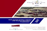 42nd Annual Science Atlantic/ CSC Student Chemistry Conference€¦ · 42nd Annual Science Atlantic/ CSC Student Chemistry Conference 3 Graduate School Fair There will be a graduate