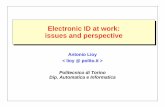 Electronic ID at work: issues and perspective fileI'm Lioy / POLITO 2.1 is this Lioy? 2.2 what's his role? 3. do authenticate! 4.1 yes, he's Lioy 4.2 role = professor. What is XACML?