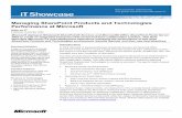 IT Showcase: Managing SharePoint Products and Technologies ... · IT Showcase: Managing SharePoint Products and Technologies Performance at Microsoft Note on IT Page 6 Figure 1. Redmond,