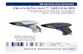QuickScan™ QD2430 - BSR idware GmbH · Quick Reference Guide iii DATALOGIC ADC, INC. END USER SOFTWARE LICENSE AGREEMENT (EULA) FOR THE QUICKSCAN™ QD24XX Notice to End User: There