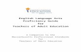 English Language Arts Proficiency Guide for Teachers of ... Web viewIn addition, effective ELA teachers