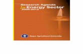 Research Agenda - Bogor Agricultural Universitykms.ipb.ac.id/999/1/Buku_ARS_ENERGI_English.pdf · Research Agenda for Energy Sector 5 1.2. Objectives of Research Agenda Formulation