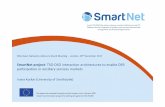 SmartNet project : TSO-DSO interaction architectures to ... · Ivana Kockar (University of Strathclyde) ENA Open Networks Advisory Board Meeting - London, 20th December 2017. Agenda