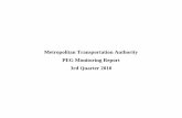 Metropolitan Transportation Authority PEG Monitoring ...web.mta.info/mta/budget/pdf/peg/3rdQ10.pdf · Metropolitan Transportation Authority 3rd Quarter 2010 PEG/AABB Monitoring Summary