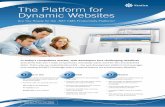 The Platform for Dynamic Websites · • HTML 5 – rendering of HTML 5 video and audio elements K# - Powerful Macro Language Using macros in Kentico CMS is a powerful option how
