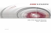 HD-TVI Speed Dome · Integrated with the built-in pan/tilt unit, the HD-TVI speed dome features highly sensitive response and reliable performance. The speed dome can be adopted in